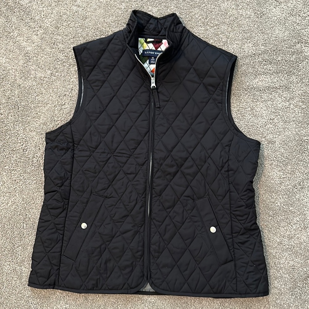 Lands’ End black vest